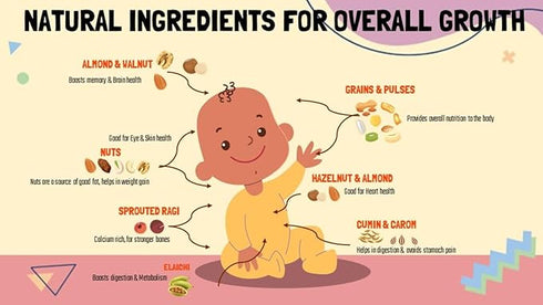 HEALTHY PANDA Organic Multigrain Dry fruit Baby Cereal